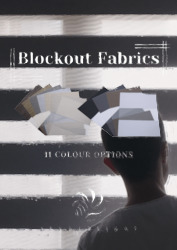 Blockout Zebra Blinds - 11 Colour Options Available