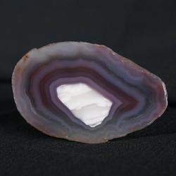 Agates: White and grey clouds - Agate